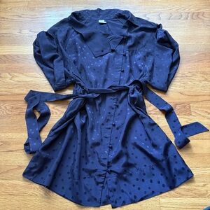 Malia Mills blue dot adjustable classy dress 4